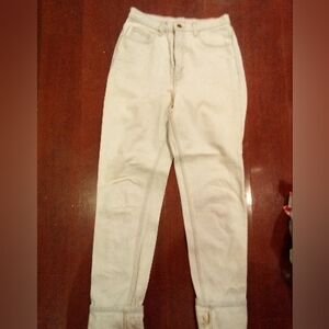 Light Blue American Apparel High waisted Mom Jeans